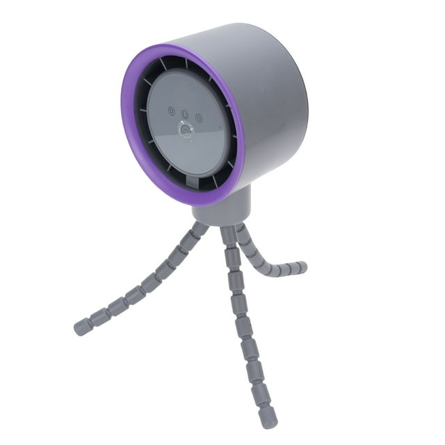 Ventilador de Cochecito de Operación de Batería Ventilador de TryPode Flexible de 360 Grados Oscilacia USB Recargable 4000 mAh para el Cochecito de Bebé Asiento para El