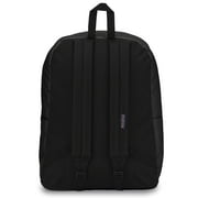 JanSport SuperBreak One Backpacks, Black - Durable, Lightweight Bookbag with 1 Main Compartment, Front Utility Pocket with Built-in Organizer - Premium Backpack