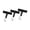 Black, variant on BIMZUC 3 Pieces Knot Rig Puller Knot Tester Tightener T-Shape Handle Stainless Steel Hook for Carp Fishing Green 1.6 inches / 4.1 cm - Premium Durable Lightweight Gear for Outdoor Angling