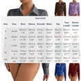 thumbnail image 4 of Vetsdori Women's Long Sleeve Shirts Bodysuit Collar Button down Blusas Plain Blouses,Tops for Ladies, 4 of 9