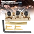thumbnail image 3 of Electric Guitar String Lock Nut, with Headstock String Retainer Bar Screw Hex Wrench Replacement, 3 Color Options, 3 of 7