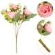 thumbnail image 3 of KAKOWELY 1 ramo de arreglos florales artificiales, peonías rosas, flores artificiales, decoración para centros de mesa., 3 of 5