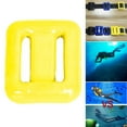 thumbnail image 4 of Piezas de contrapeso de buceo Kusrkot recubiertas de buceo Natación deportiva Amarillo 1000g, 4 of 6