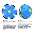 thumbnail image 4 of Portable Fly Saucer Toy, Blue Safe Easy  Interactive Pet Flying Saucer Ball Changeable Shape Decompression  for Indoor, 4 of 7