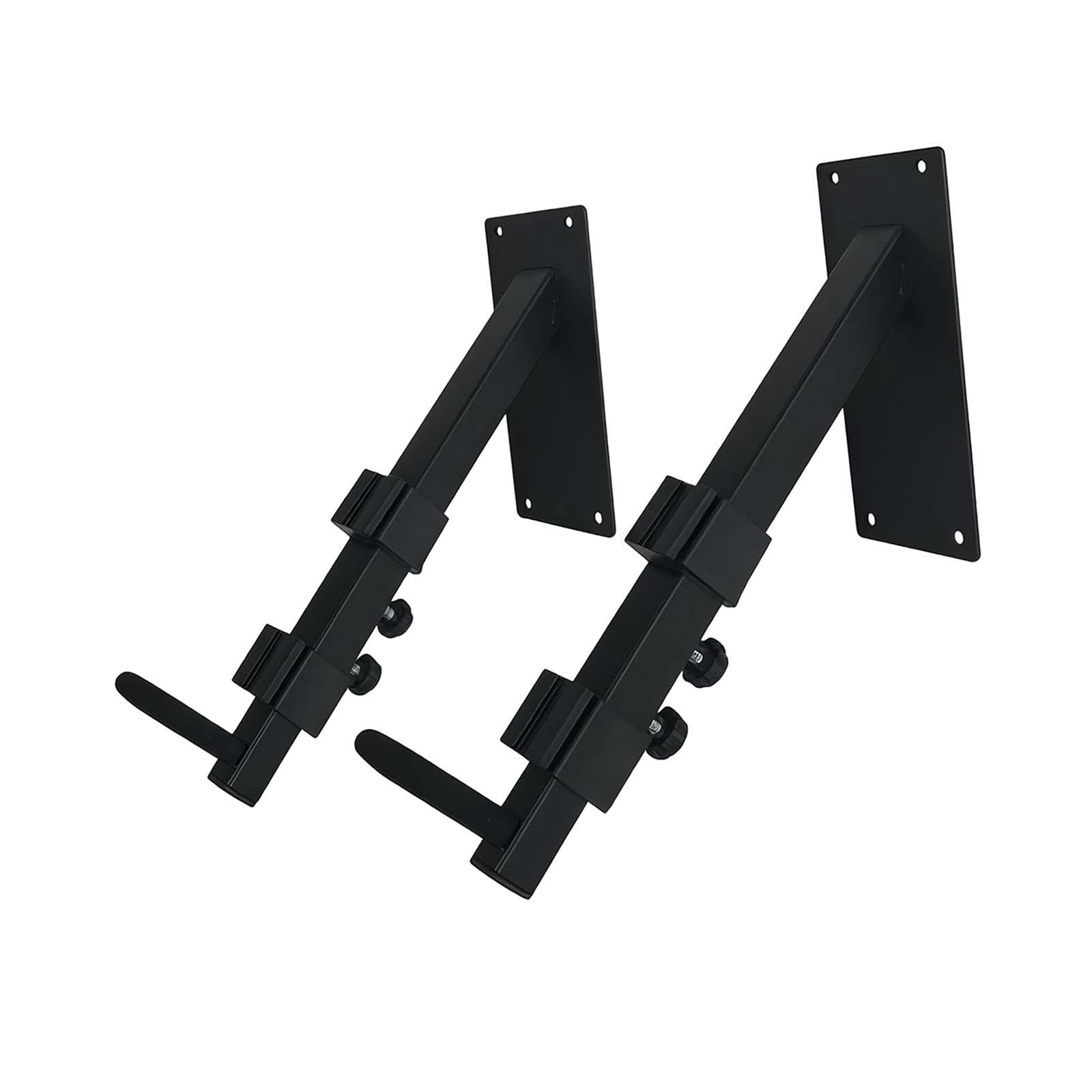 2 Pcs Electronic Keyboard Hook Wall Hanger Iron Adjustable Holder for Musical Instruments Home Studio