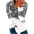 thumbnail image 2 of Pntutb - Camiseta holgada con estampado de moda para mujer, blusa de manga larga, cuello redondo, tops casuales Pntutb Pntutb-1631, 2 of 6