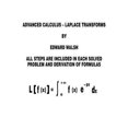 thumbnail image 1 of Pre-Owned Advanced Calculus: Laplace Transforms (Paperback), 1 of 1