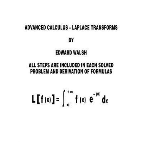 Pre-Owned Advanced Calculus: Laplace Transforms (Paperback)