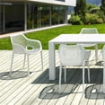 thumbnail image 3 of Air XL Extension 9 Piece Dining Set in White, 3 of 7