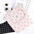 thumbnail image 6 of Ayieyill Corduroy Tote Bag for Women Girl Canvas Shoulder Cord Purse with Inner Pocket (Bowknot), 6 of 6