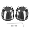 thumbnail image 1 of 2 Pcs Embout d'Axe avant de Moto en Alliage d'Aluminium Vintage Pièce Modifiée, 1 of 8