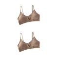 thumbnail image 1 of Minnieouse Sujetador de tirantes finos, lencería Sexy, sujetadores suaves sin espalda sin costuras, Bralette transpirable sin costuras, ropa Type2 NO2, 1 of 6