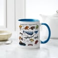 thumbnail image 4 of CafePress - Marine Life Of Monterey Bay Mug - 11 oz Ceramic Mug - Novelty Coffee Tea Cup, 4 of 4