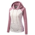 thumbnail image 2 of Doublju Women's Long Sleeve Lightweight Pullover Raglan Hoodie Sweatshirts, 2 of 5