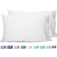 thumbnail image 1 of Juego de 2 fundas de almohada Sunflower King, 100% algodón, 50 x 100 cm, color blanco, 1 of 9