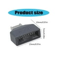 thumbnail image 4 of USB 3.2 Type E to USB 3.0 19Pin 20Pin Header Adapter, Vertical Type C Motherboard Conversion, 4 of 11