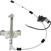 Universal 2-Door Power Window Conversion Kit for Flat Glass: Manual to Electric, Suitable for Classic Cars & Custom Street Rods, Includes OEM Style Switches, Wiring, Regulator, Crossover Kit - 12V