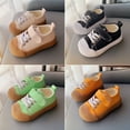thumbnail image 3 of Baby Boys and Girls Pure Color All-purpose Non-slip Breathable Canvas Walking Shoes, 3 of 8