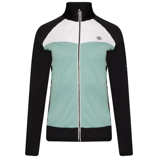 Dare 2B - Polar Elation II de Núcleo Elástico para Mujer (Verde Cantón, Negro)