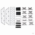 thumbnail image 1 of Modelo 4 Vías Ferrocarriles Y Trenes HO Modelo De Construcción De Accesorios De Accesorios, 1 of 9