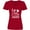 Red, variant on Inktastic Life is Better with Chickens Women's V-Neck T-Shirt