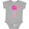 thumbnail image 3 of Inktastic Cute Jellyfish, Little Jellyfish, Pink Jellyfish Girls Baby Bodysuit, 3 of 5