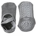 thumbnail image 2 of 2 Pair Yoga Socks for Women with Grips, Non-Slip Five Toe Socks for Pilates, Barre, Ballet, Fitness, 2 of 6