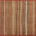 thumbnail image 1 of Ahgly Company Machine Washable Indoor Square Abstract Tomato Red Area Rugs, 5' Square, 1 of 7