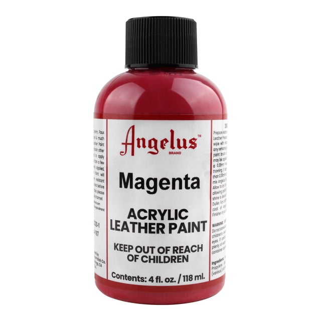 Pintura Para Cuero 118Ml Magenta Angelus