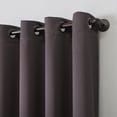 thumbnail image 5 of Sun Zero Oslo 2-pack Theater Grade Extreme 100% Blackout Grommet Curtain Panel Pair, 52"W x 84"L, Fig, 5 of 5