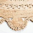thumbnail image 3 of SAFAVIEH Natural Fiber Amyas Geometric Area Rug, Natural, 8' x 8' Round, 3 of 8
