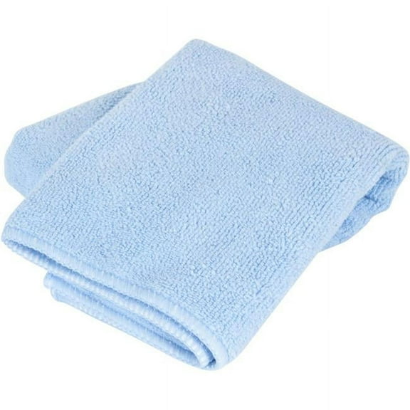 11 x 18 in. Microfiber Grout Cleaning Cloth, Blue - Pack of 2