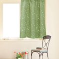 thumbnail image 1 of Cortina opaca atención fácil Sombreado 70% -90% Lavable a Decoración Barra Cortinas para sala de Comedor verde 74x90cm perfecl cortinas opacas, 1 of 8