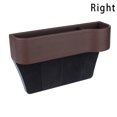 thumbnail image 1 of CARTTOU Car Seat Pockets PU Leather Car Console Side Organizer Filler Catch Storage Box, 1 of 8
