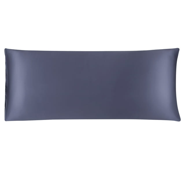 Unique Bargains Taie d'Oreiller en Satin de Luxe Rafraîchissante Anti-Rides Longue Taie d'Oreiller Soyeuse