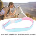 thumbnail image 4 of Durable Dog Collar, Easy To Wear Soft Dog Collar Polyester With Buckle For Outdoors For Camping  Blue Match Color,Blue  Match Color,Orange Match Color, 4 of 8