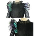 thumbnail image 5 of Girls Witch Outfit Halloween Dresses with Cape&Hat, Size 4-5, 5 of 7