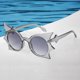 thumbnail image 3 of Gafas de sol de mujer Gafas de forma de murciélago Fernando Tonos de moda, 3 of 6
