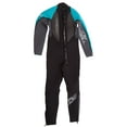 thumbnail image 2 of O'Neill Reactor kids full wetsuit 8 Black/graphite/turquoise (3802), 2 of 3