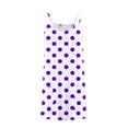 thumbnail image 4 of Cute Dresses for Girls with Pockets Spaghetti Strap Mini Sundresses 5-14 Teens Kids Trendy Polka Dot Printed Going-Out Short Dress, 4 of 5
