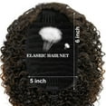 thumbnail image 5 of SAYFUT Short Afro KiSAYFUTy Curly Ponytail Hair Piece for Girls Women Ponytail Extension Synthetic Afro KiSAYFUTy Curly Ponytail for Women (Black(1B#)), 5 of 8