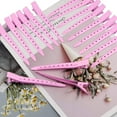 thumbnail image 4 of 24 Packs Duck Bill Clips, 3.35 Inches Rustproof Metal Alligator Curl Clips with Holes for Hair Styling, Hair Coloring, Pink, 4 of 5