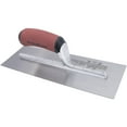 thumbnail image 3 of MARSHALLTOWN MXS13D 13 x 5 inch High Carbon Steel Finishing Trowel, Curved DuraSoft Handle, for Masonry, Concrete, Brick Laying, 3 of 6