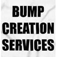 thumbnail image 2 of Dad Bump Creation Baby Announcement Men's Big & Tall Crewneck Graphic Tee Brisco Brands 3X, 2 of 5