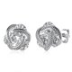 thumbnail image 1 of Pendientes de botón con circonitas y personalidad - Plata | Código de modelo 3907 Plata, 1 of 2