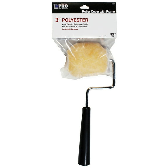 504-Pack of 3” x 3/4” Nap Pro Solutions 45573 Polyester Roller Cover with Frame