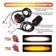 thumbnail image 4 of Faros Auxiliares Moto Doble Color Impermeables Faros Led Par, 4 of 8