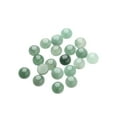 thumbnail image 1 of 20pcs 0.4CM Crystal Time Sticker Round Glass Patch Supplies for Jewelry Craft Making (Light Green), 1 of 7