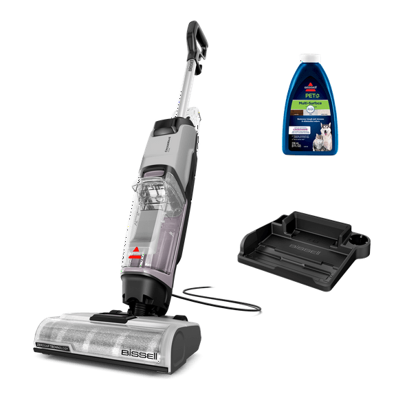 BISSELL CrossWave Edge, Corded, Multi Surface Hard Floor Cleaner Wet Dry Vacuum with Zero-Gap Edge Cleaning Technology, Self Cleaning Cycle, Pet Multi-Surface   Febreze Trial Formula, 4157