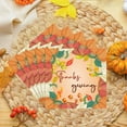 thumbnail image 2 of JoyMoreHome Tableware Set 25Pcs Fall Pumpkin Disposable Thanksgiving Party Decorations, Paper Plates Paper Cups Napkins for Thanksgiving Party Home Supplies, 2 of 6